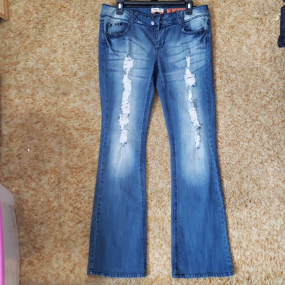 Indigo Rein ripped jeans